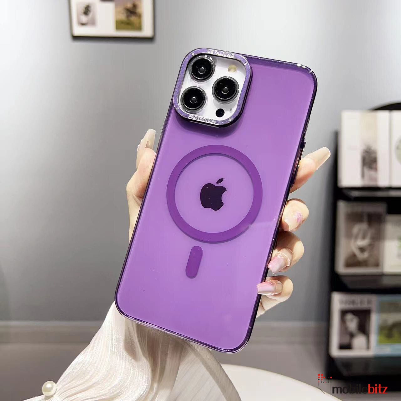 iPhone 15 Pro Max MagSafe Gloss Purple