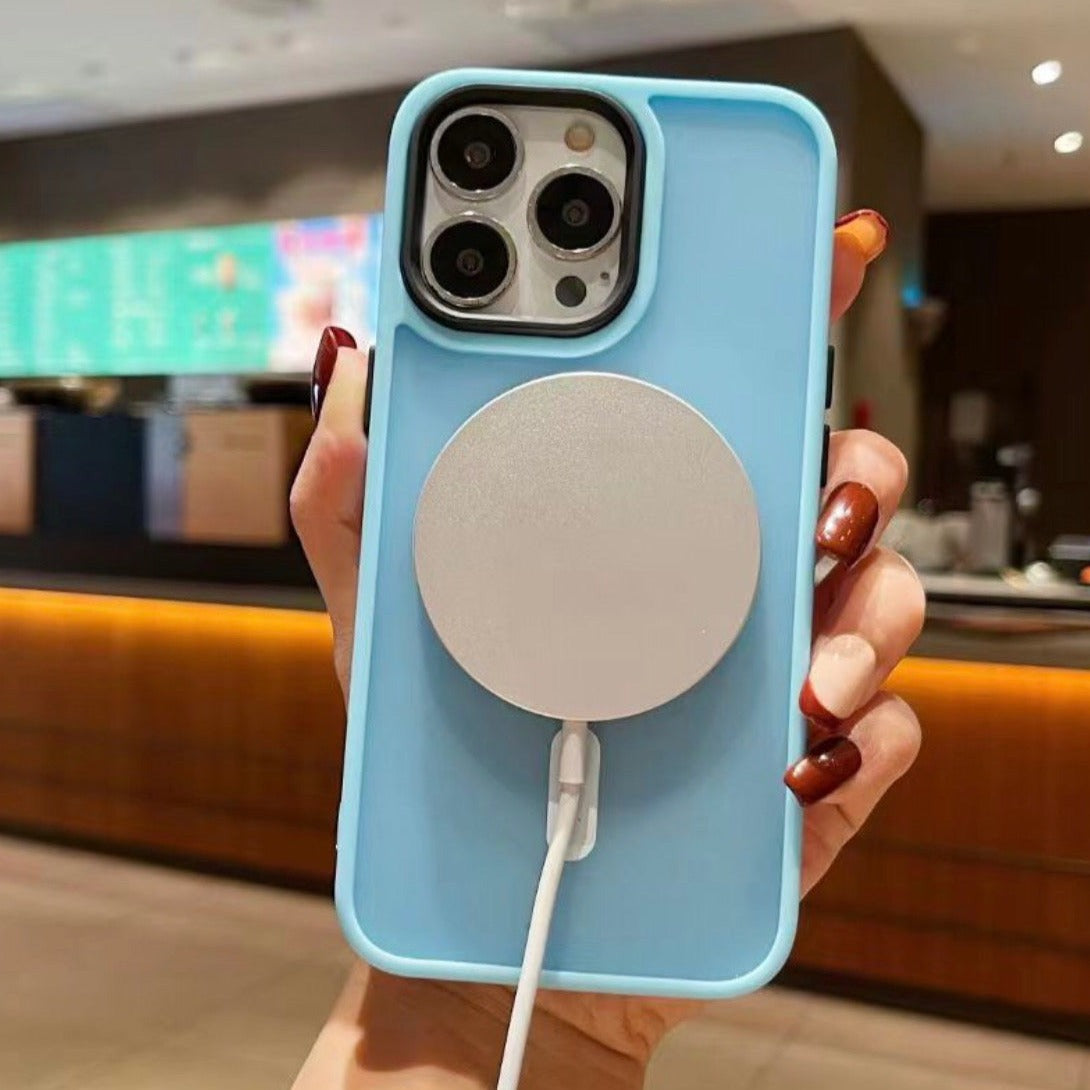 iPhone 13 MagSafe Matt Case Blue