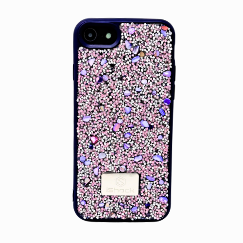 iPhone 7 Stone Bling Case Purple