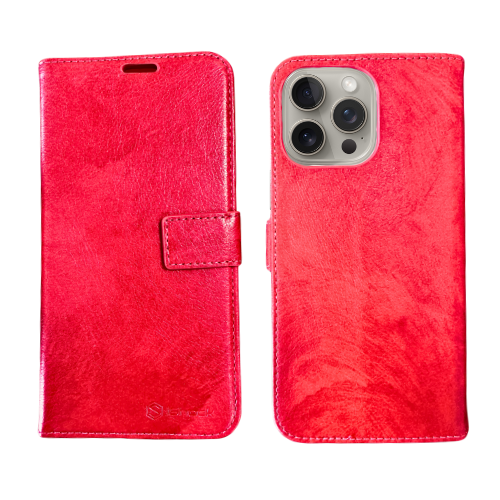 iPhone 15 Pro Max Wallet Case Pink