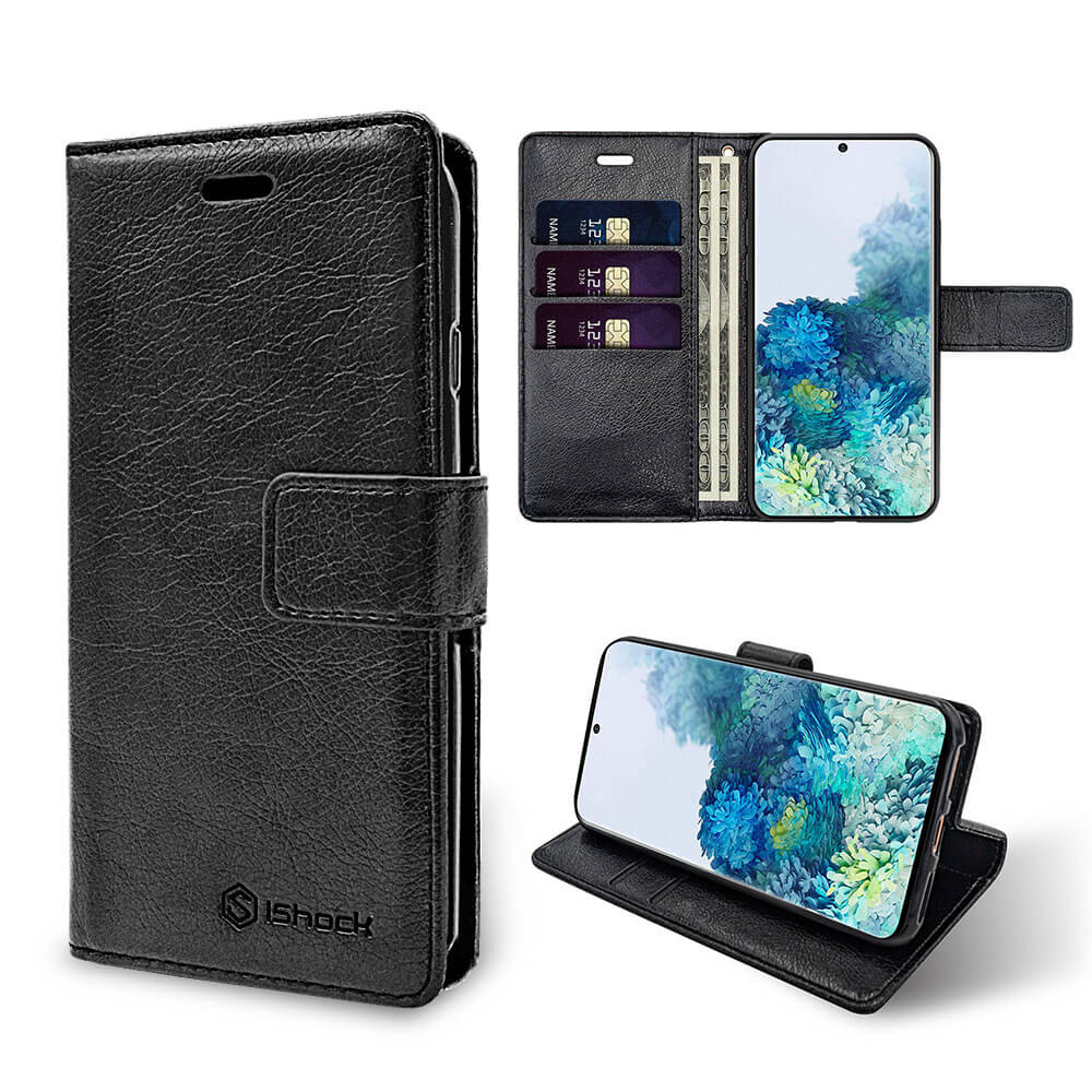 Samsung S23 Wallet Black Case