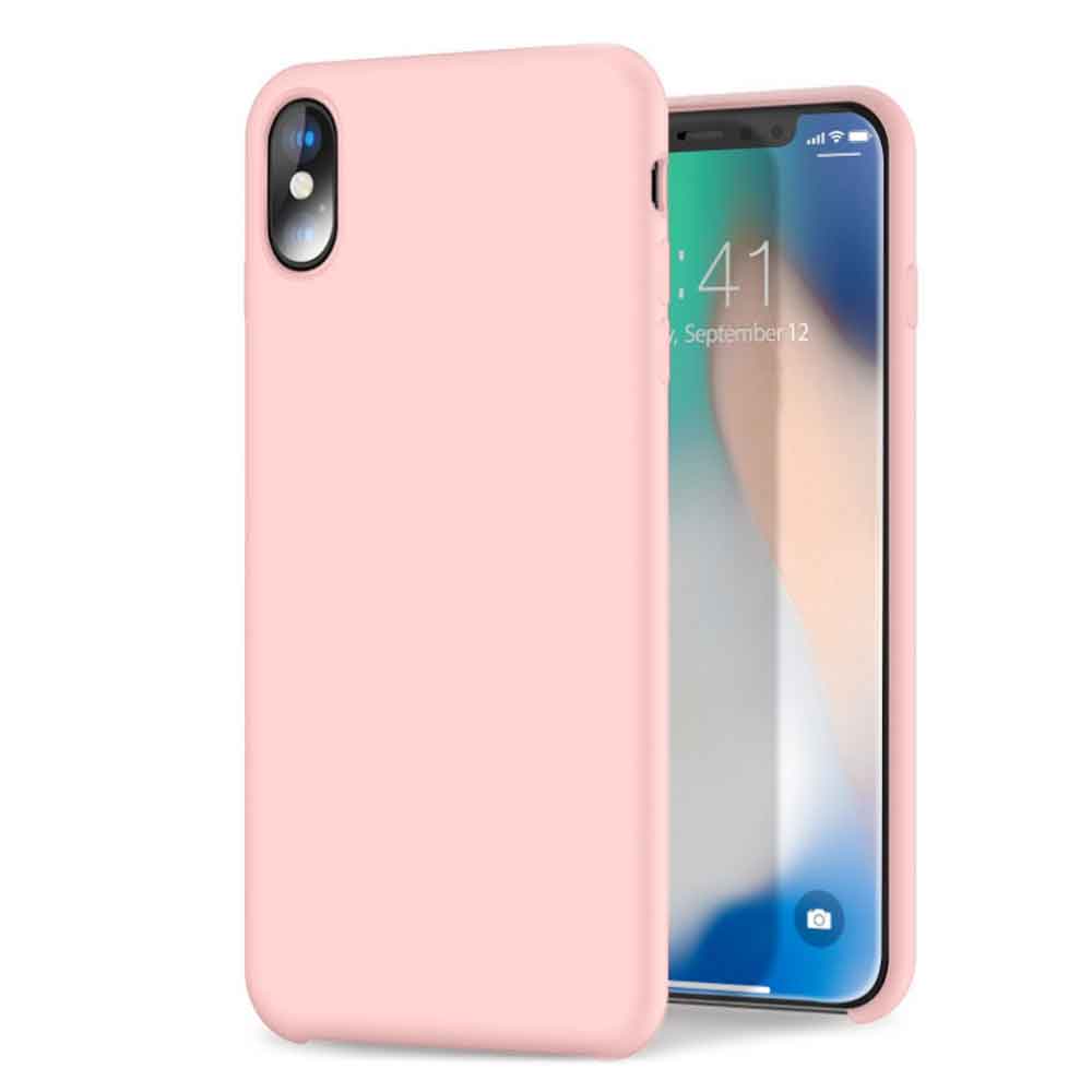 iPhone X/XS OA Silicon Pink