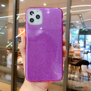 iPhone 15 Glitter Purple