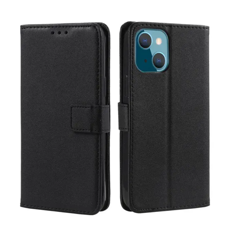 iPhone 13 Wallet Black Case