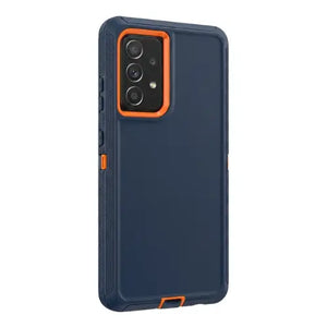 Samsung A52 Shockproof Magsafe Defender Case Black/Orange