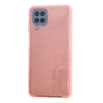 Samsung A12 Glitter Bling Case Pink