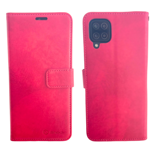 Samsung A12 Wallet Case Pink