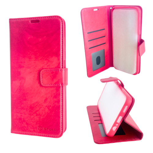 Samsung A14 Book Pink Case