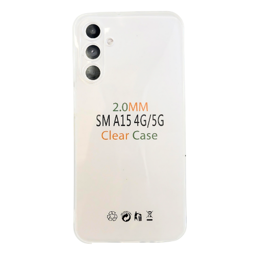 Samsung A15 Clear Gel Case