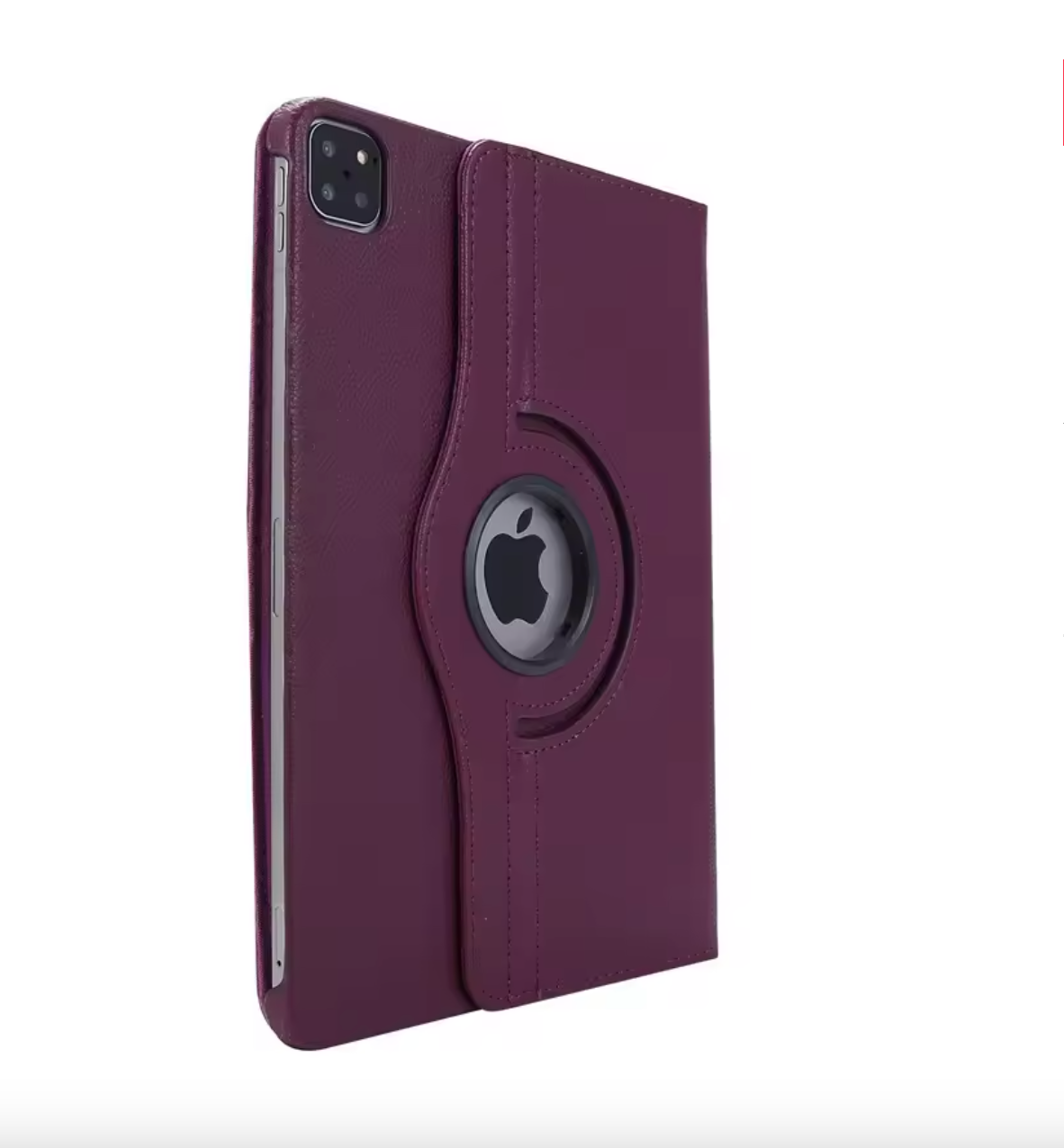 Rotation 360° Leather Stand Cover For Apple iPad 11 Pro (2024) Purple