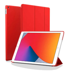 Smart Case iPad 10.2 For Apple 7th-8th Generation Slim Leather Stand Case Red