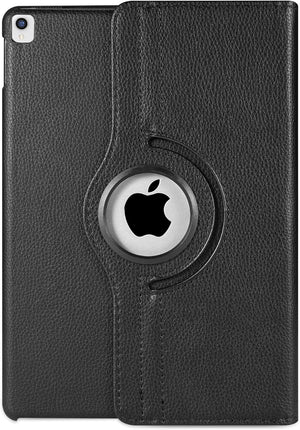 Rotation 360° Leather Stand Cover For Apple iPad 10.2 9th/8th/7th Black