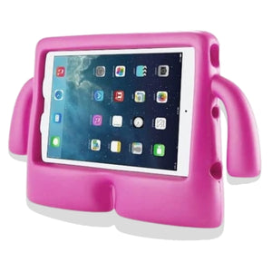 iPad 10.2 inch case 9th 8th 7th generation Kids Handle Case Pink