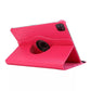 Rotation 360° Leather Stand Cover For Apple iPad Air 13 (2024) Pink