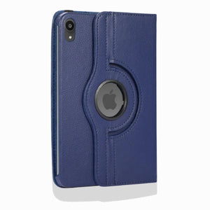 Rotation 360° Leather Stand Cover For Apple iPad Mini 6 Blue