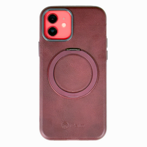 iPhone 12/12 Pro ipalm Leather Case Red