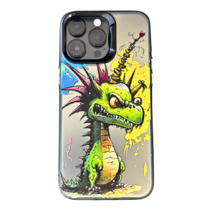 iPhone 15 Pro Max Graffiti Angry Dragon