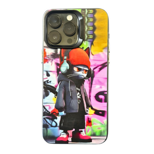 iPhone 15 Pro Max Graffiti DJ Cat