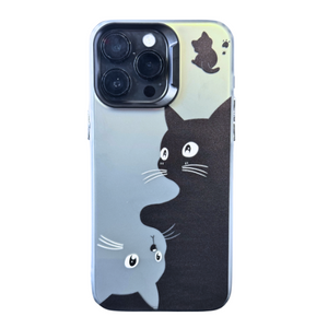 iPhone 15 Pro Max Graffiti Double Cat