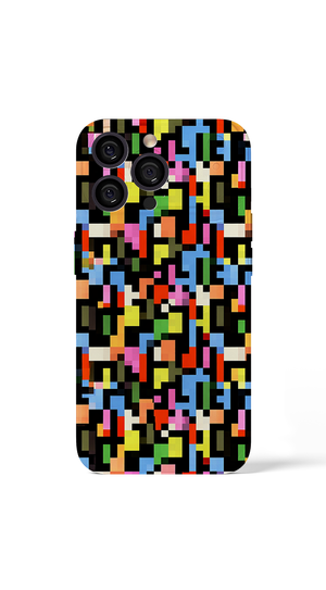 iPhone 17 Pro Max Colourful geometric mosaic pattern
