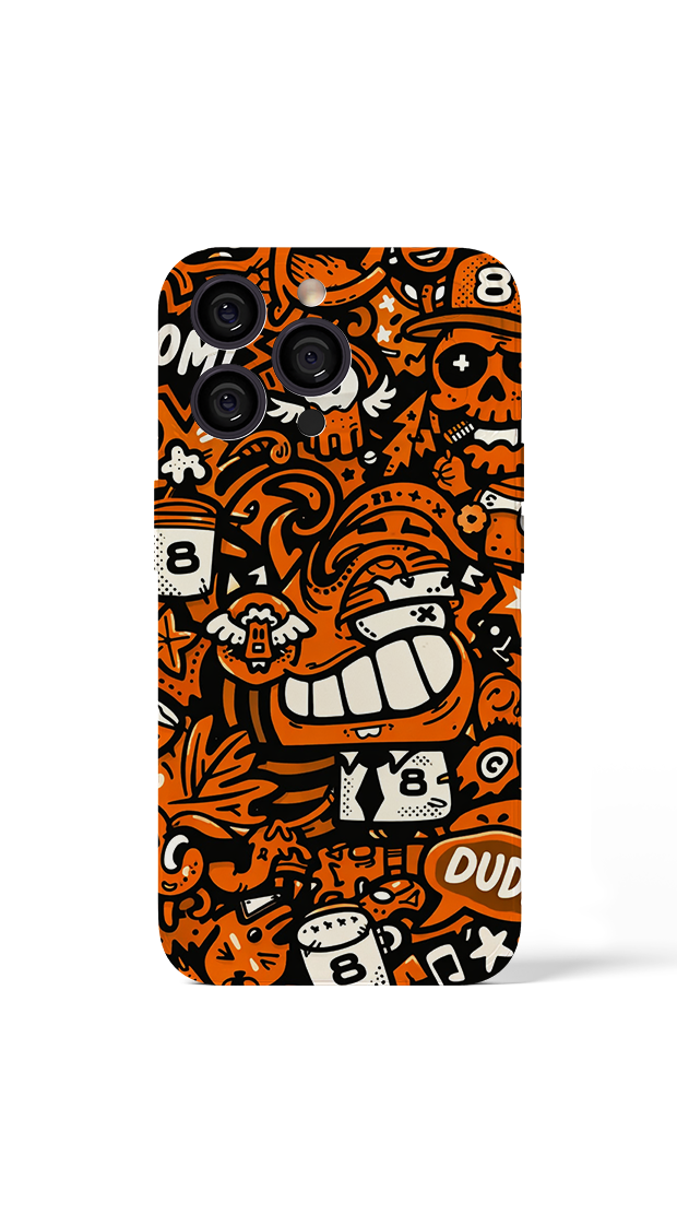 iPhone 17 Pro Max Toothy grin and wild doodles