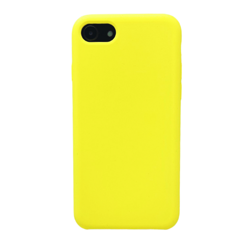 iPhone 7G/8G/SE OA Silicon Case Orange Yellow