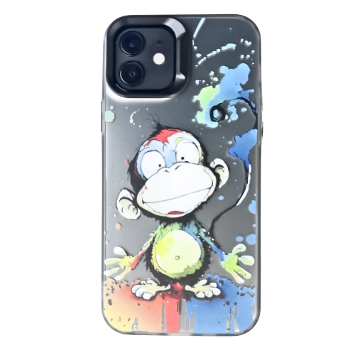 iPhone 12 Graffiti Monkey Paint