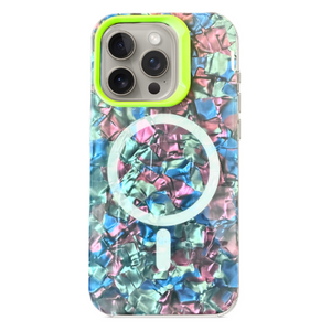 iPhone 15 Pro MagSafe Marble Green