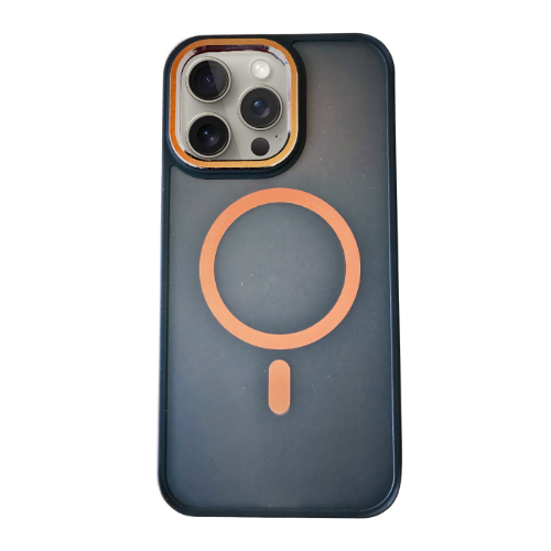 iPhone 15 Pro MagSafe Midnight Orange