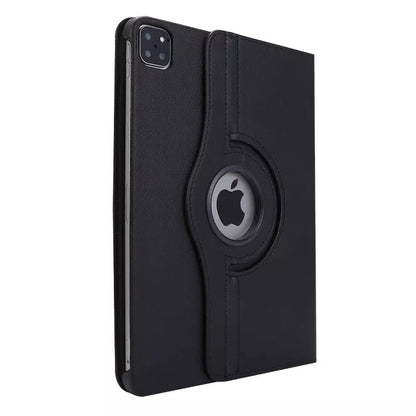 Rotation 360° Leather Stand Cover For Apple iPad Air 13 (2024) Black